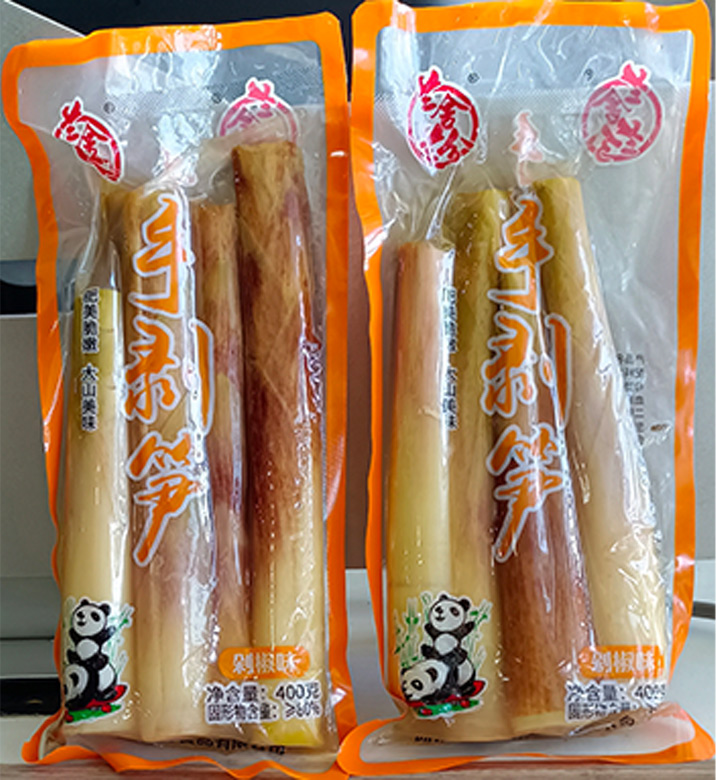 手剝筍-剁椒味